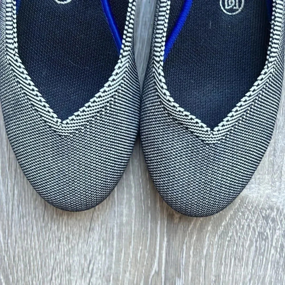 Rothy's ound Toe Birdseye Ballet Flats - Picture 2 of 9
